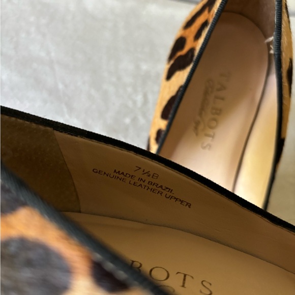 Talbot size 7 1/2 heel in leopard print - Picture 4 of 8